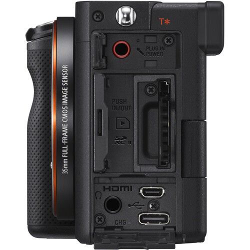 Sony Alpha ILCE-7C Full-Frame Mirrorless Camera Body - Compact & Lightweight for Travel, Vlogging & Photography
