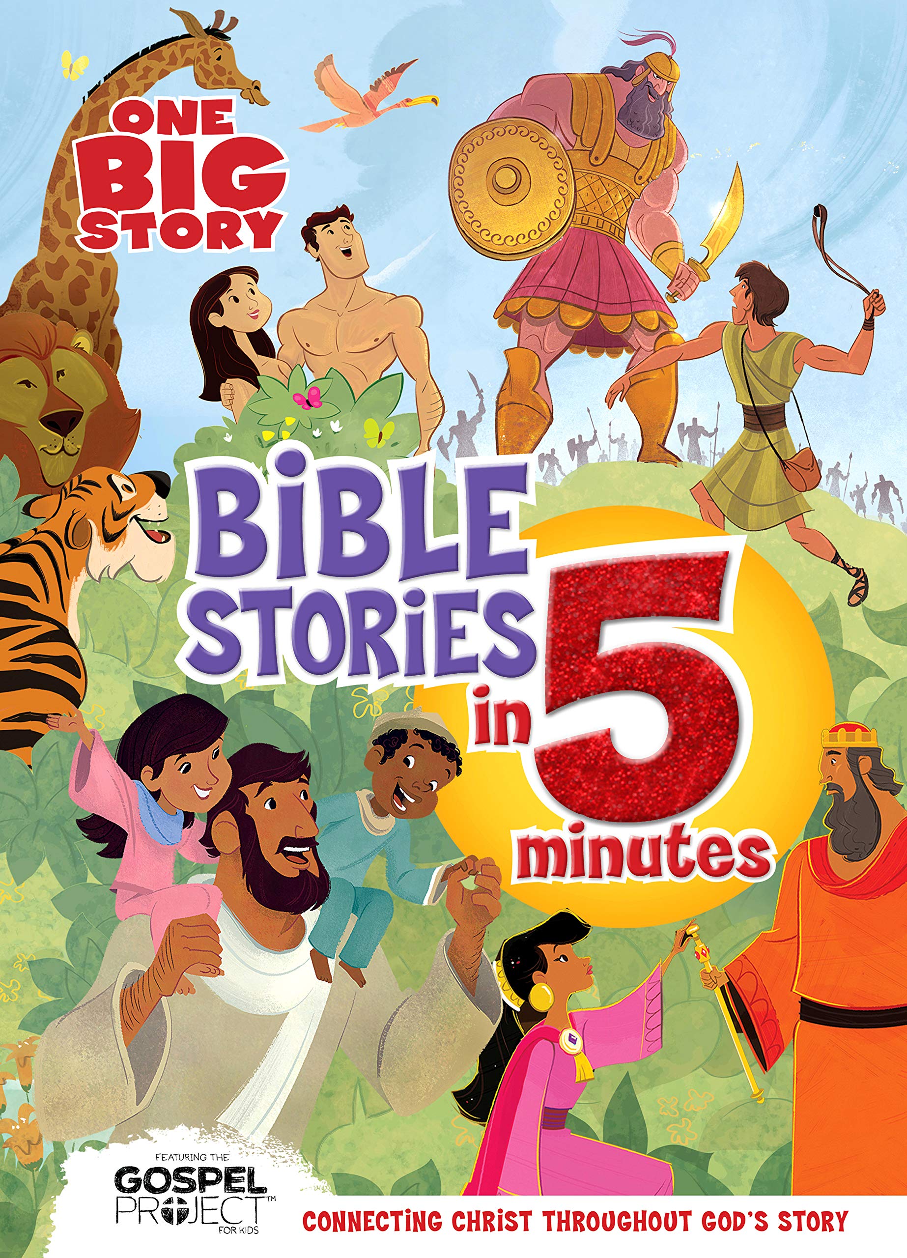 One Big Story Bible Stories in 5 Minutes: Connecting Christ Throughout God's Story - Perfect Gift for Easter, Christmas, Communions & Birthdays | Beginner Bible for Kids & Families | Great for Bedtime Stories, Sunday School & Faith-Based Learning