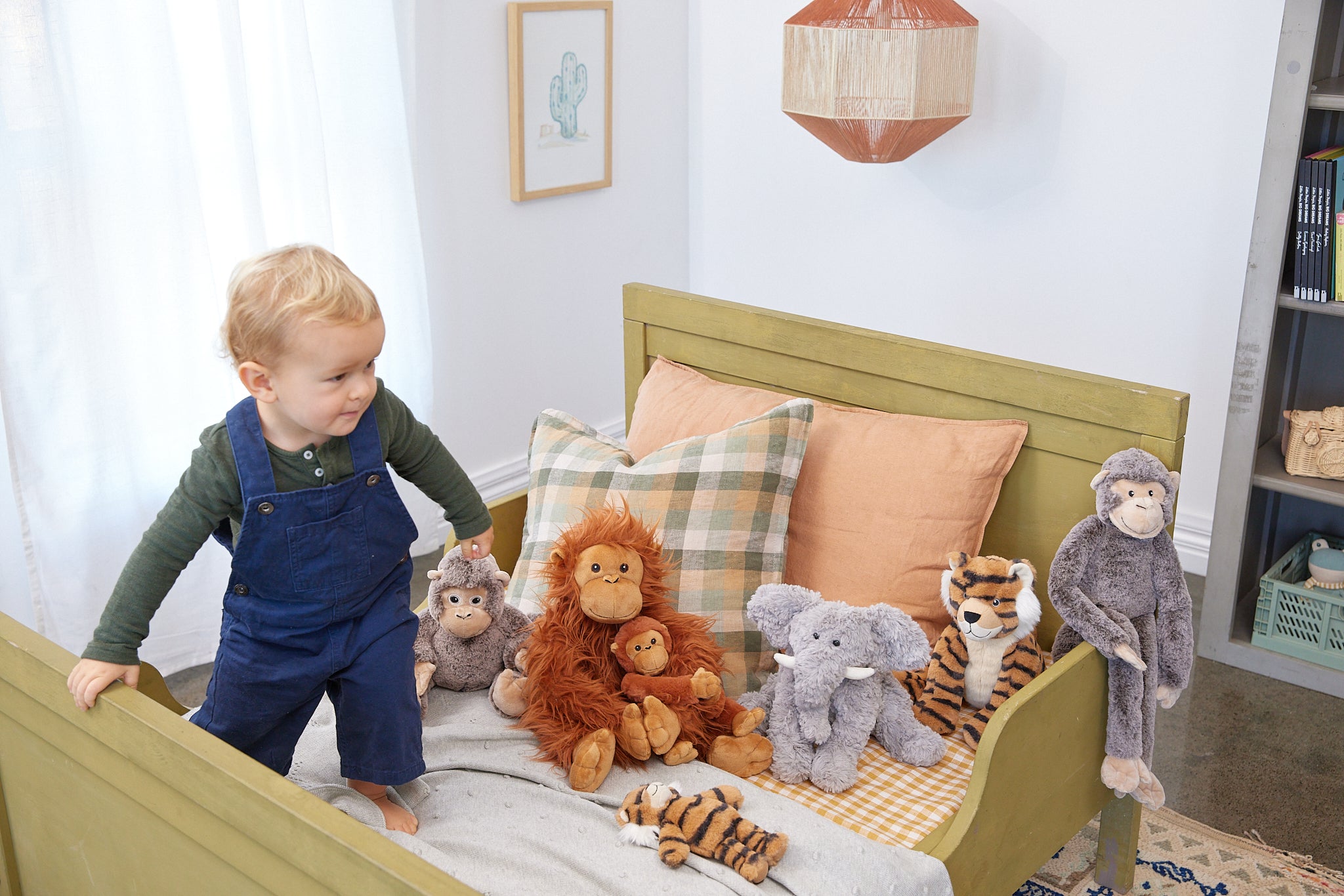 Mani The Monkey - Adorable Plush Stuffed Animal Toy for Kids, Perfect Gift for Birthdays & Holidays | Cuddly Companion for Playtime, Nursery Decor, and Bedtime Comfort
