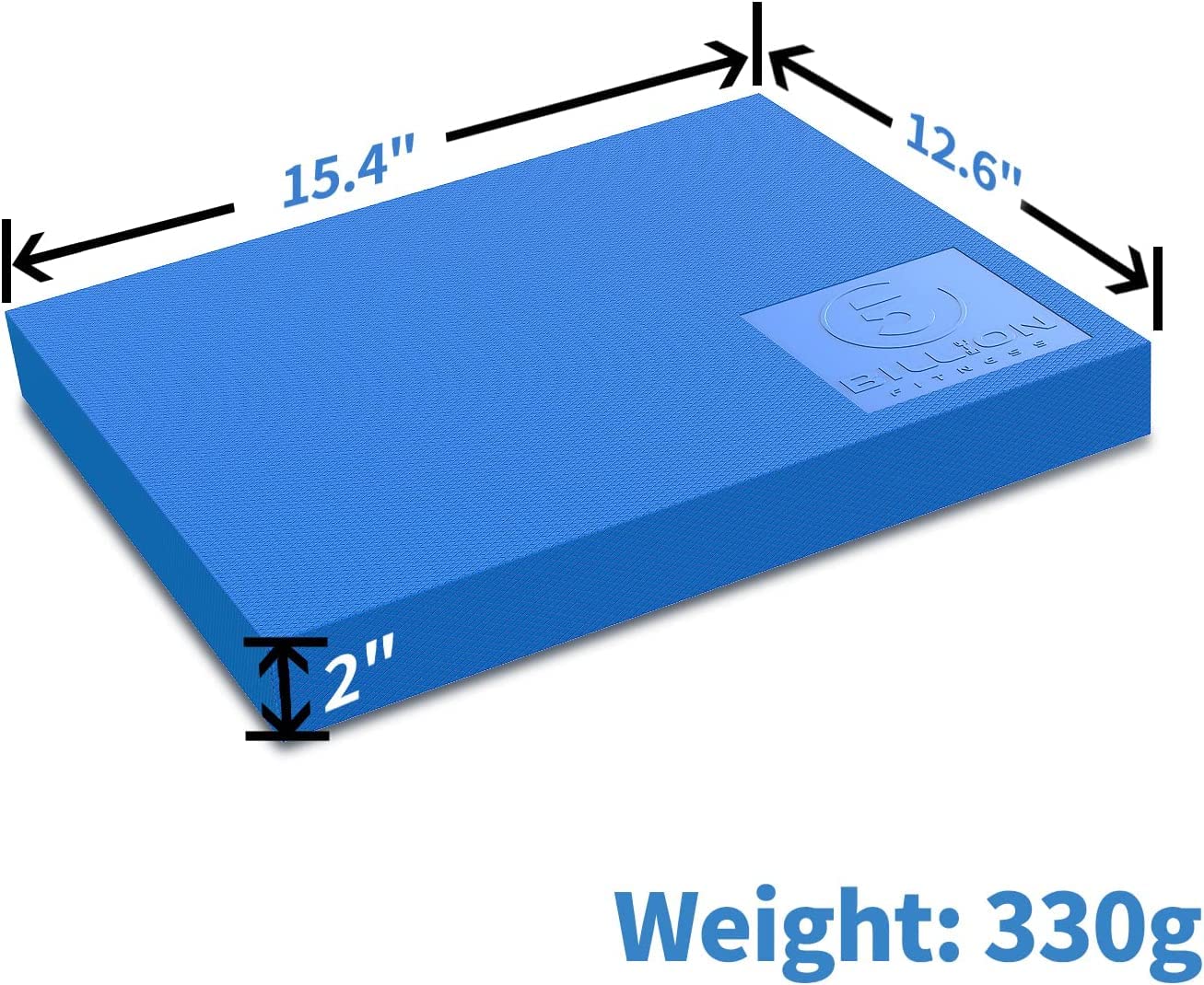 Foam Balance Pad for Physical Therapy & Fitness - Large/XL Non-Slip Stability Cushion for Yoga, Pilates, Gym Workouts & Knee Protection - Ideal for Home Exercise, Rehabilitation & Balance Training