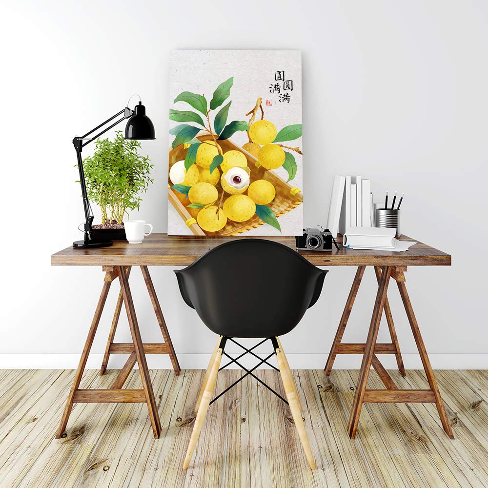 Wall26 Canvas Wall Art - Classical Fruit Paintings, 32x48 Inches Framed Canvas Prints for Home Decor, Perfect for Bedroom, Living Room, and Dining Room Wall Decorations