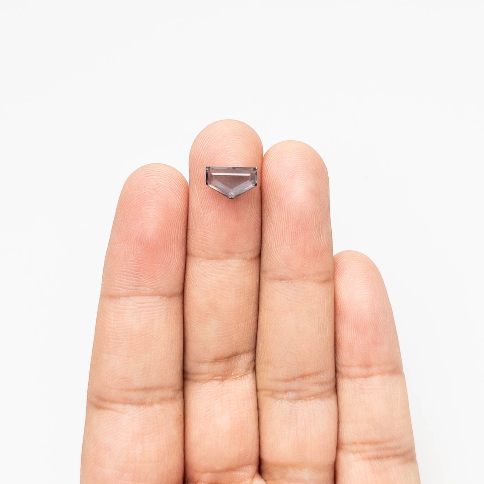 2.09ct Natural Pentagon Portrait Cut Sapphire (6.27x9.86x2.94mm) - Loose Gemstone for Jewelry Making, Engagement Rings & Unique Gifts