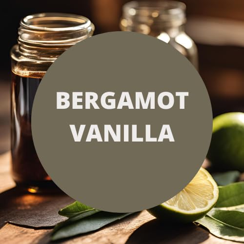 Auburn Hills Bergamot Vanilla Scented Shea Butter Body Lotion - 1 Gallon Size for Dry Skin Care, Moisturizing & Hydrating - Perfect for Spa, Massage & Daily Skincare Routine