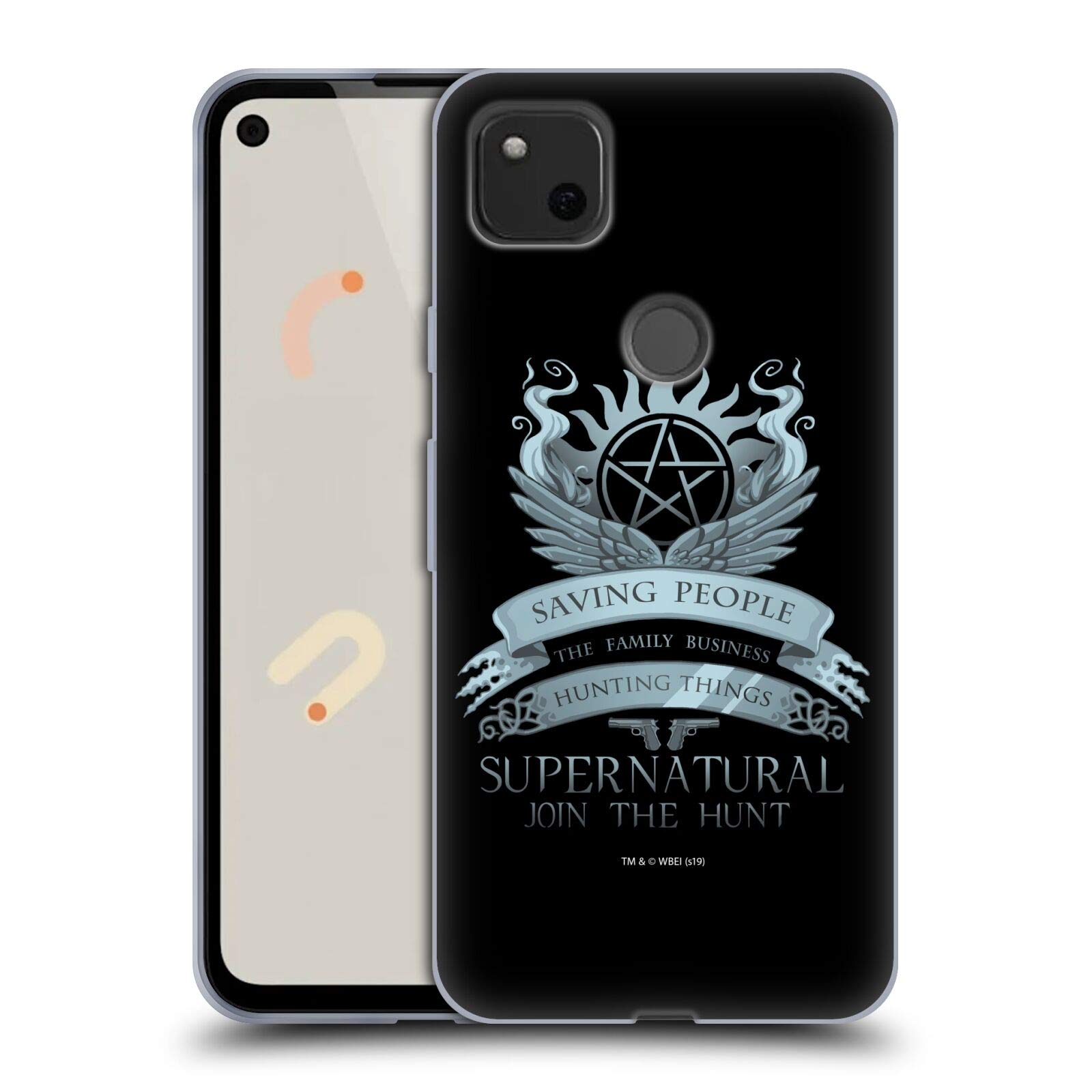Supernatural Saving People Phone Case for Google Pixel 4a - Durable Gel Cover for Fans