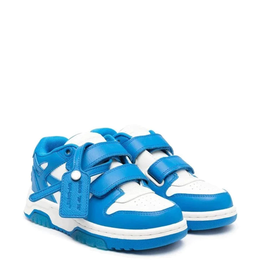 Kids Off-White Out of Office Strap Sneakers - Comfortable Casual Shoes for Boys & Girls - Perfect for School, Playdates & Everyday Wear