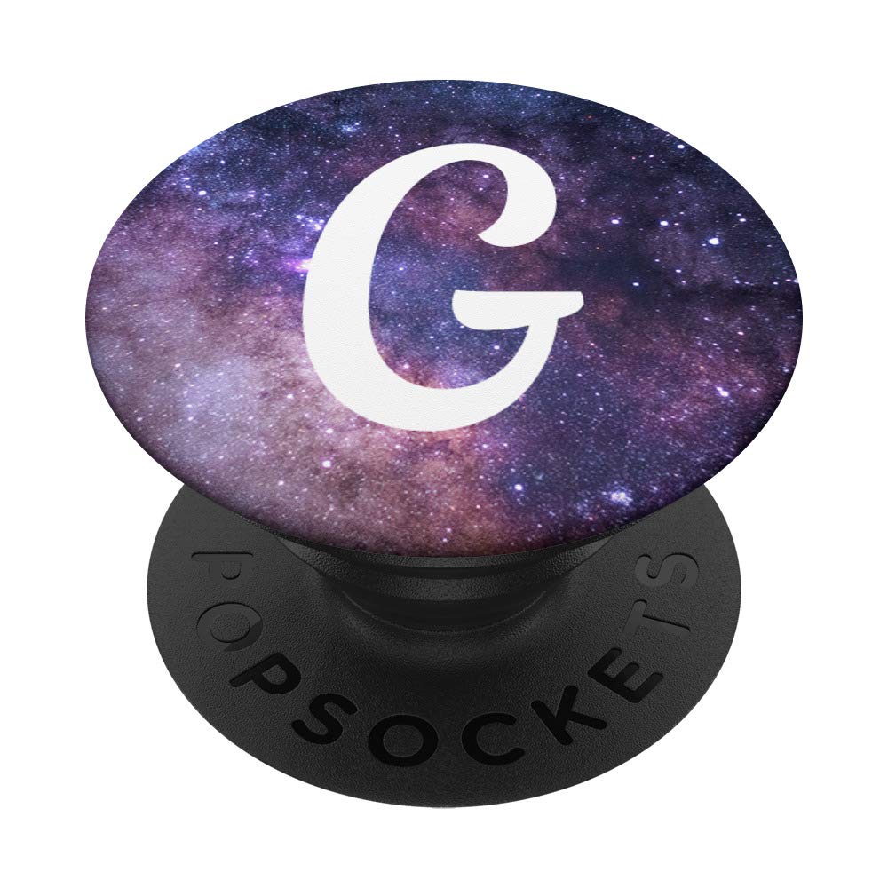 Galaxy Letter G PopSocket - Phone Grip & Stand for Mobile Devices | Perfect for Gaming & Travel