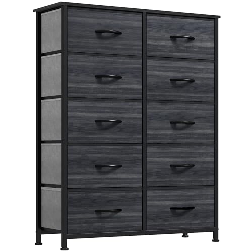 A - Black Wood Grain