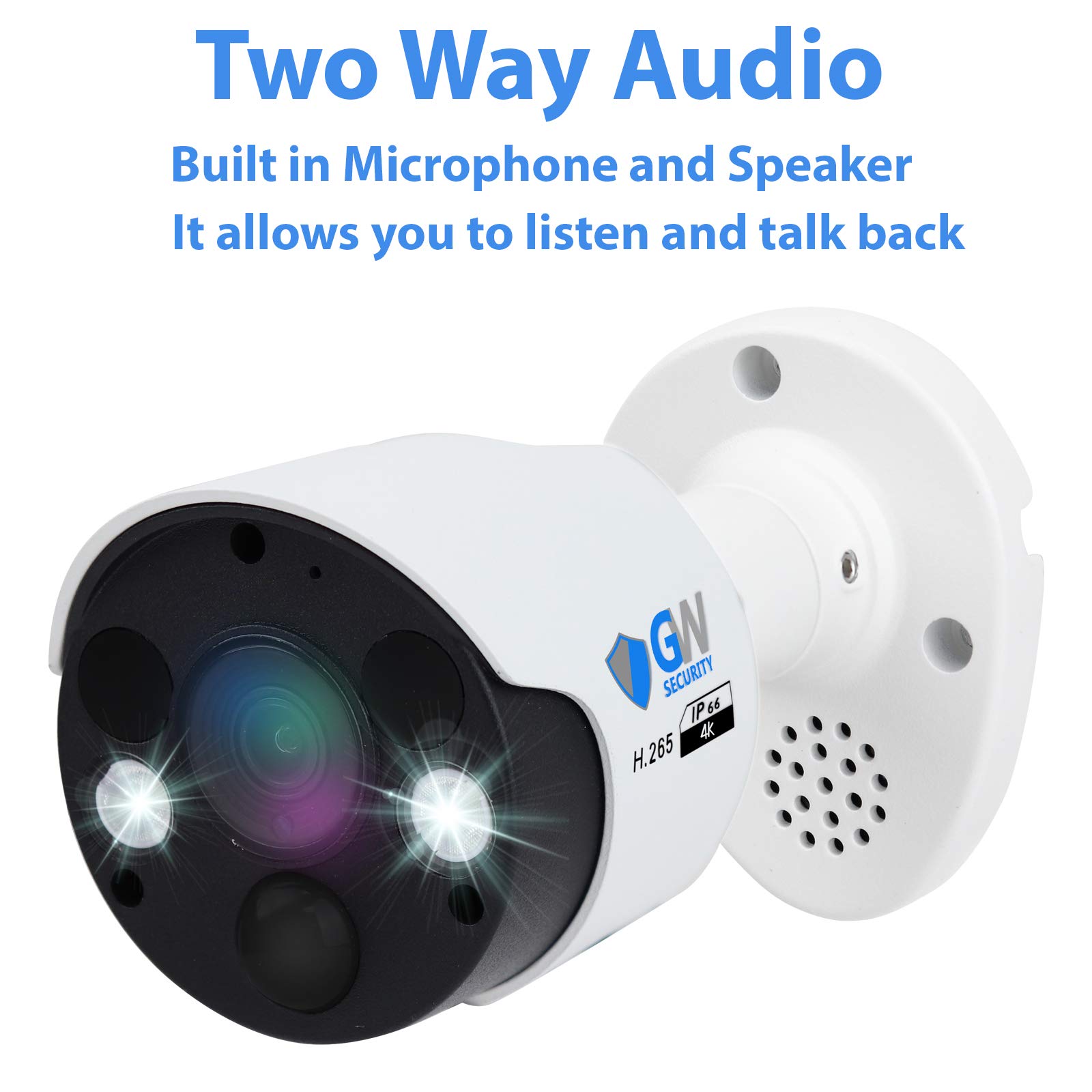 8MP 4K AI Smart Home Security Camera System with 8 Channel NVR - 4 Dome & 4 Bullet IP PoE Cameras (Built-in Microphone, Face/Person/Vehicle Detection, 2160P HD) - Ideal for Home, Office & Business Surveillance