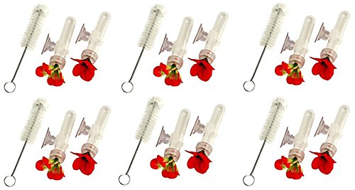 Handheld Hummingbird Feeder - Portable Nectar Feeder for Outdoor Bird Watching & Garden Use
