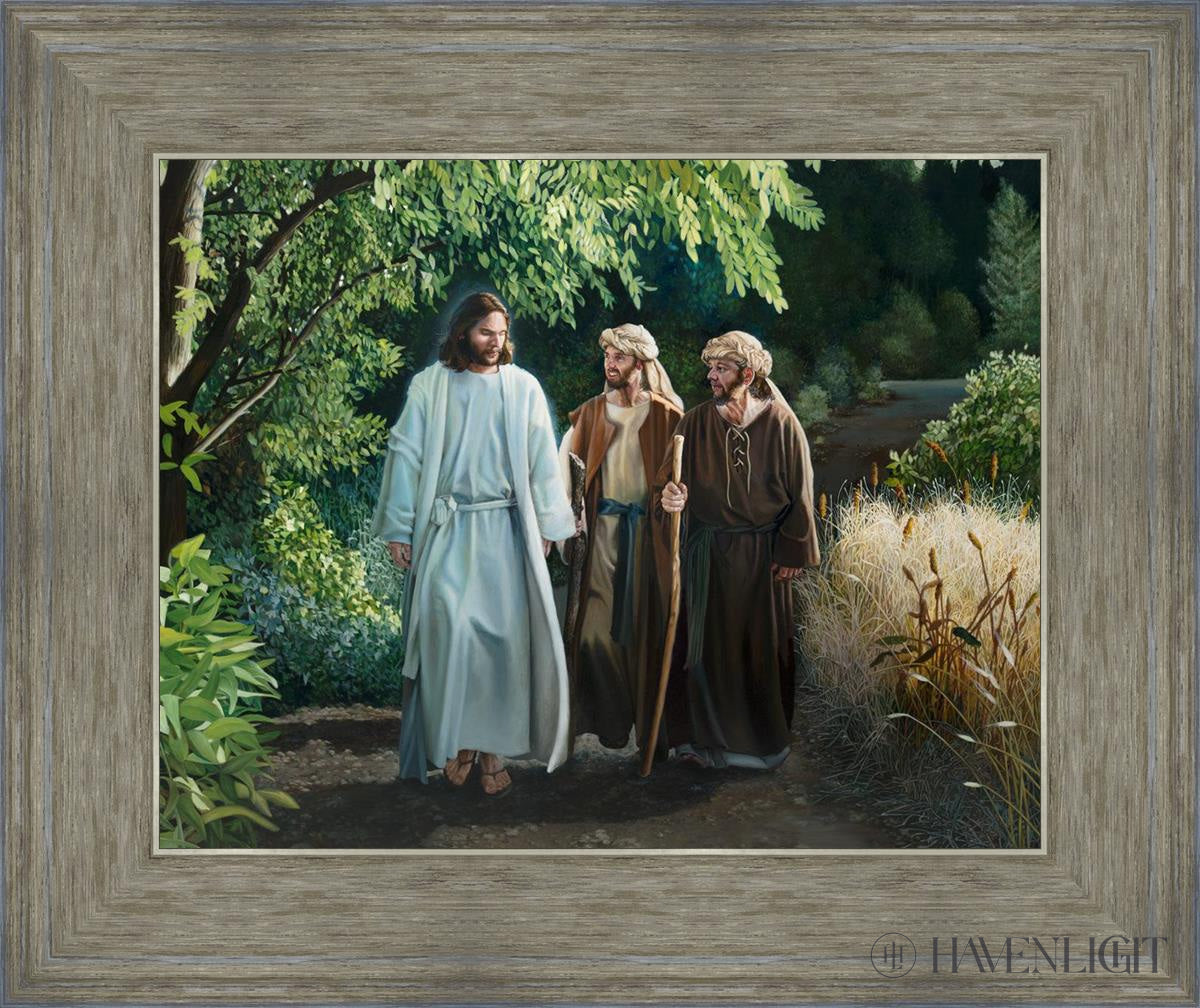 Emmaus By Liz Lemon Swindle - Inspirational Christian Wall Art for Home & Church Decor | Perfect for Living Room, Bedroom & Office