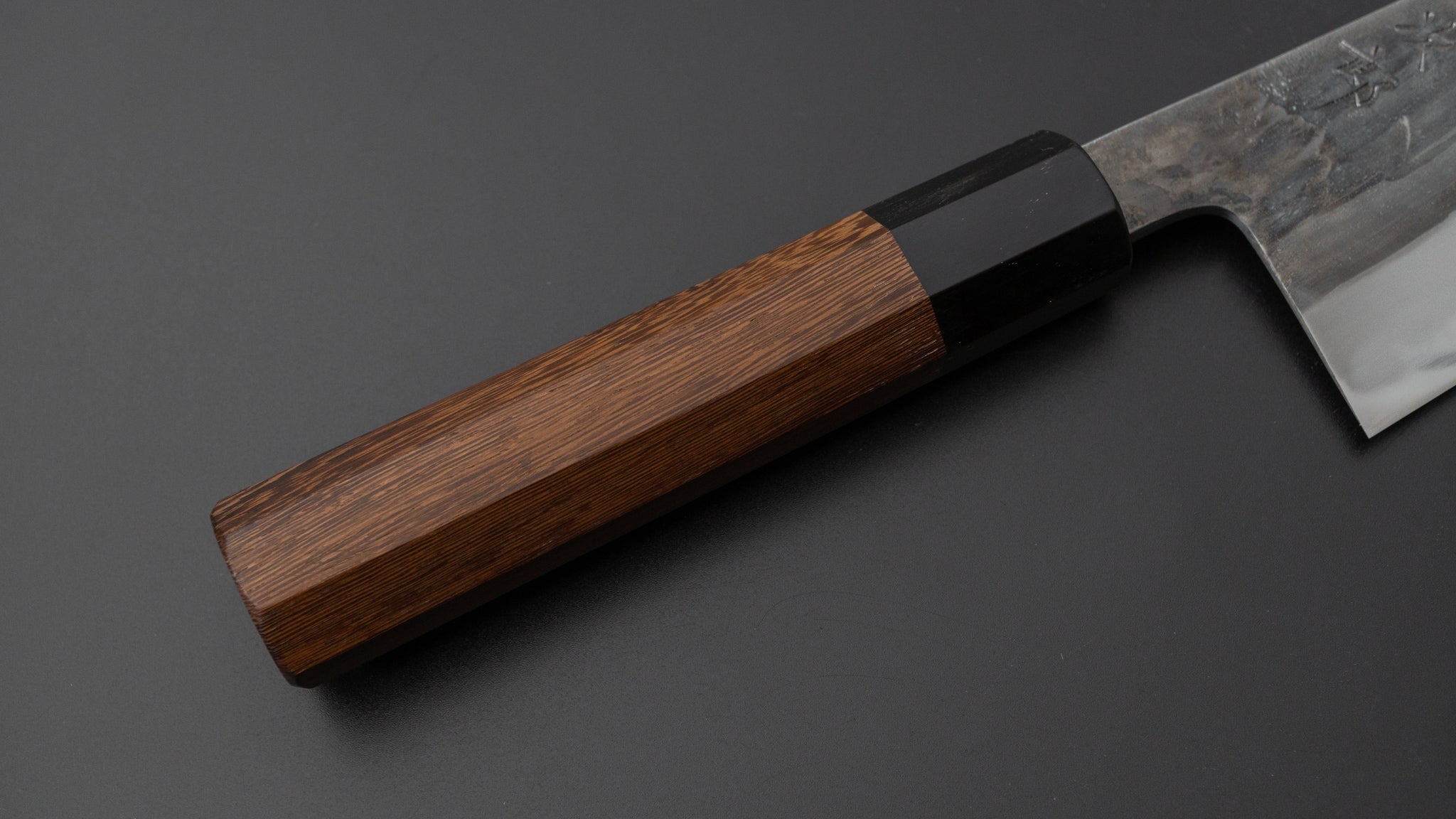 Premium Jiro Tsuchime Santoku Knife 165mm with Taihei Tagayasan Handle - Japanese Chef Knife for Slicing, Dicing & Chopping Vegetables, Meat & Fish - Perfect for Home Cooks & Professional Chefs