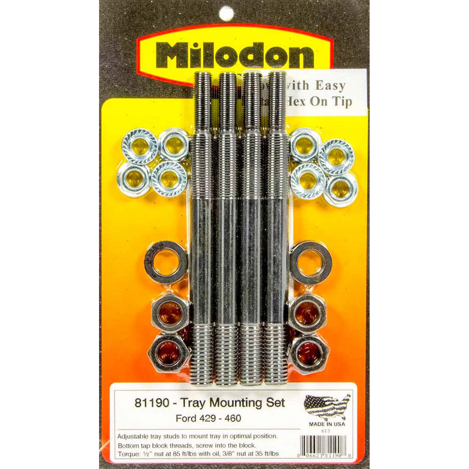 Milodon 81190 Oil Pan Windage Trays, Baffles & Crankshaft Scraper Kit - High Performance Engine Oil Control for Chevy, Ford, Mopar - Perfect for Racing, Hot Rods & Engine Builds