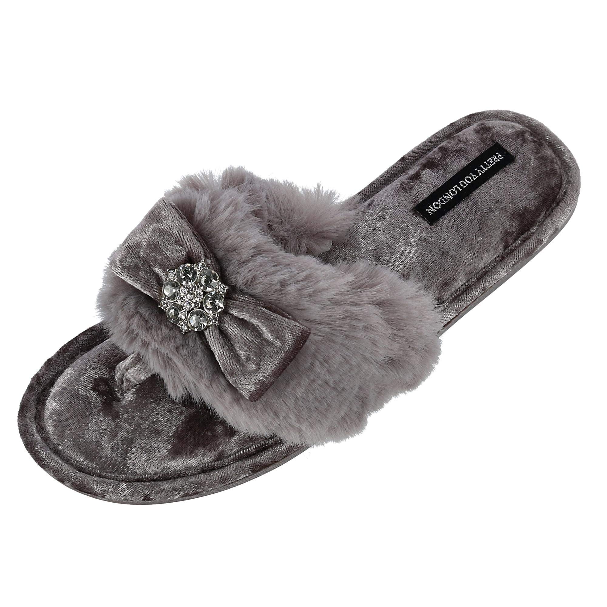 London Women's Toe Post Amelie Sandals - Mink Color | Comfortable Flip Flops for Beach, Pool & Summer Outfits