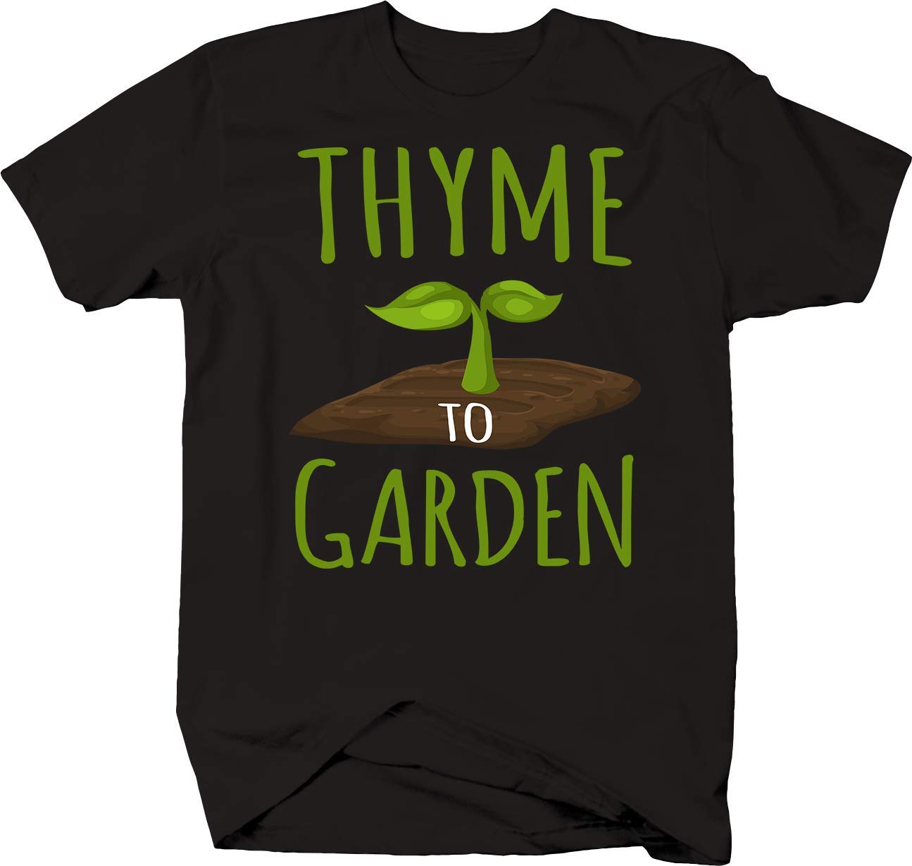 OSG Gardening Shirt - Thyme to Garden Plant Lover Tee for Women & Men | Perfect for Planting, Outdoor Activities & Gifts