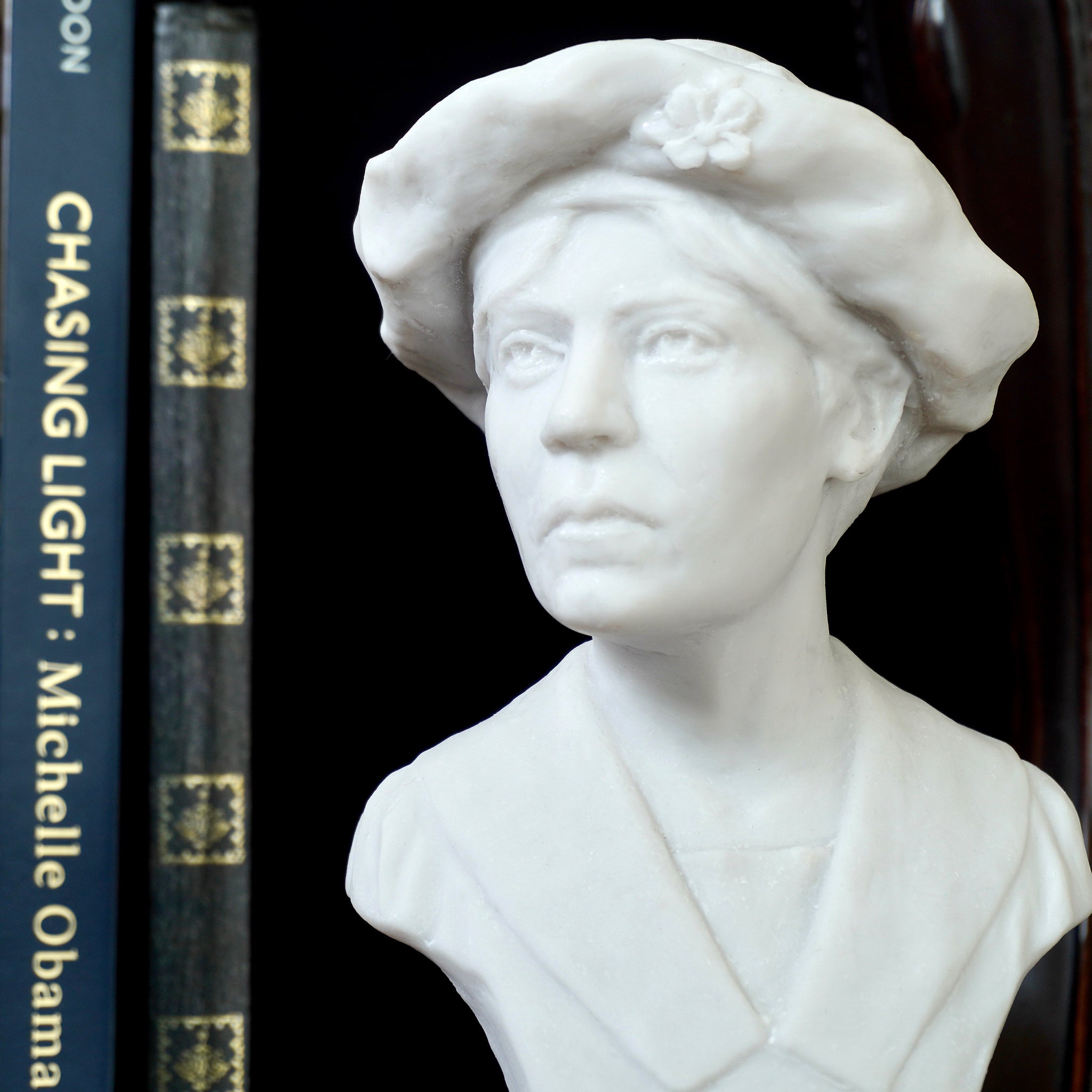 Alice Paul 7 inch Bust - Feminist Icon Statue, Historical Figure Collectible for Home & Office Decor, Women's Rights Movement Gift