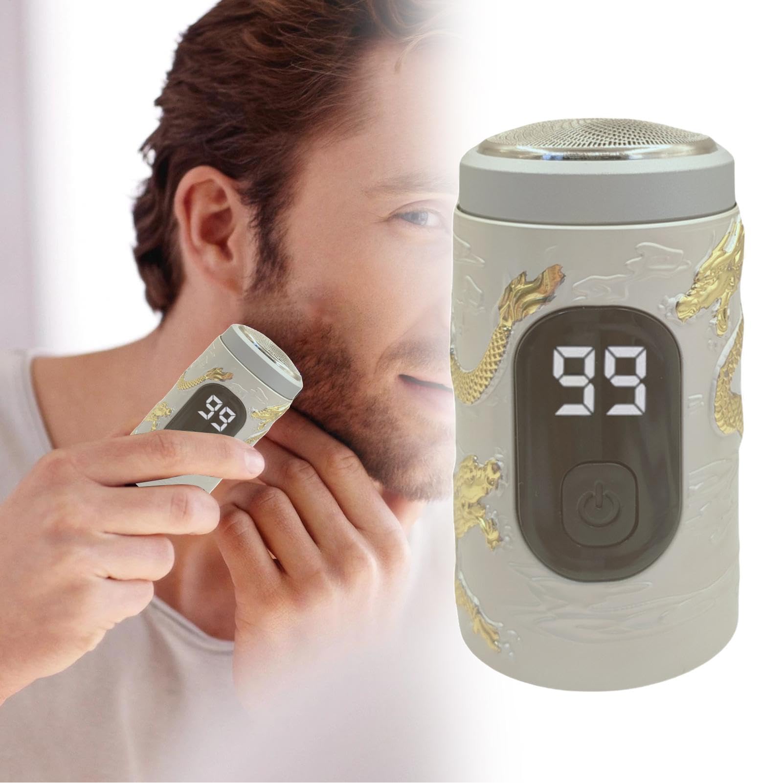 Rechargeable Electric Face Shaver for Women & Men - Portable Personal Groomer, Facial Hair Remover | Perfect for Travel, Home & On-The-Go Grooming