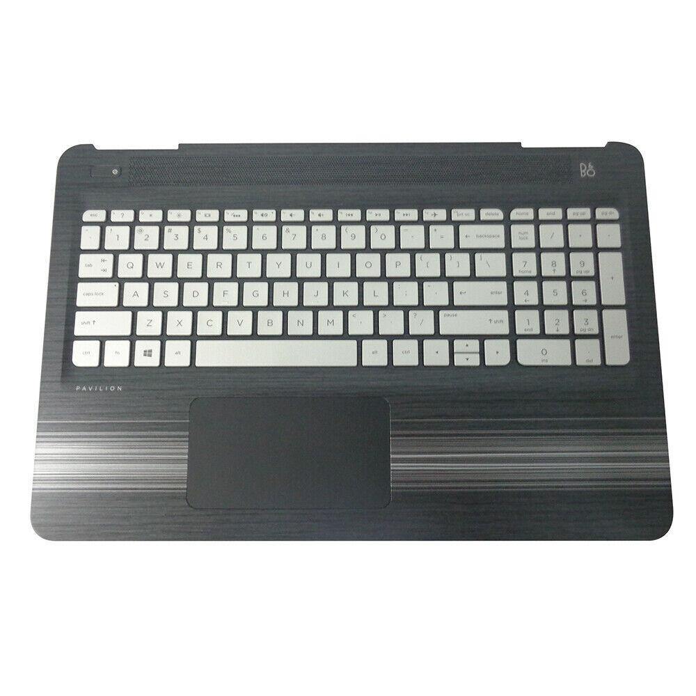 HP Pavilion 15 BC Laptop Palm Rest with Backlit Keyboard & Touchpad - Replacement Part 858971-001 for Easy DIY Repair & Maintenance