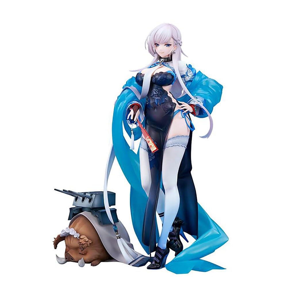 Azur Lane Belfast Roses Figure - 25cm PVC Anime Statue, Collectible Action Figure Model, Decorative Doll for Fans & Gift | Perfect for Anime Collections, Room Decor, and Gift Giving