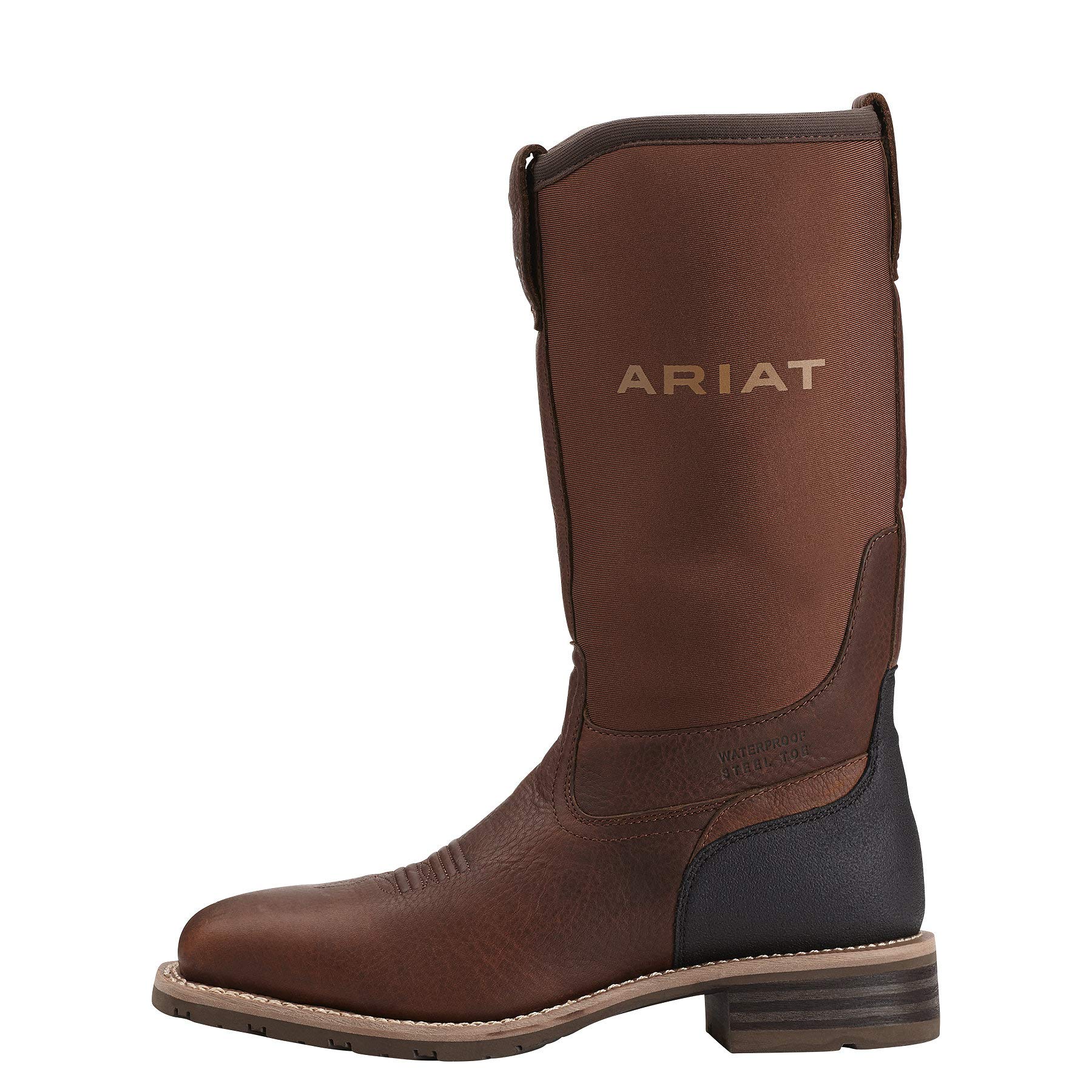 Ariat Men's Hybrid Rancher Western Boot - Comfortable Work & Casual Boots for Cowboy, Ranch Work, Riding & Outdoor Activities