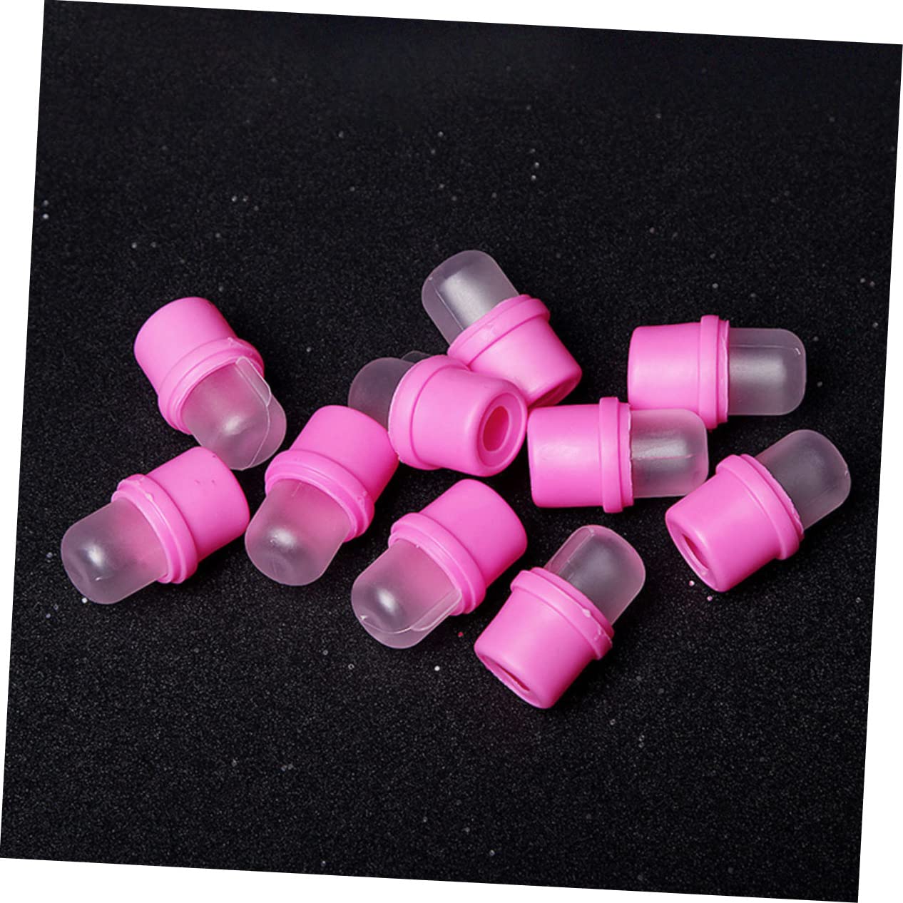 Minkissy 20pcs Reusable Nail Soaker Caps for Nail Polish Remover - Comfortable Soak Off Caps for Nail Art & DIY Manicures at Home - Perfect for Gel, Acrylic & Dip Powder Removal
