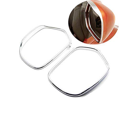 Chrome Motorcycle Mirrors Trim Decoration for Honda Goldwing GL1800 (2001-2012) - Enhances Style & Visibility for Touring Riders