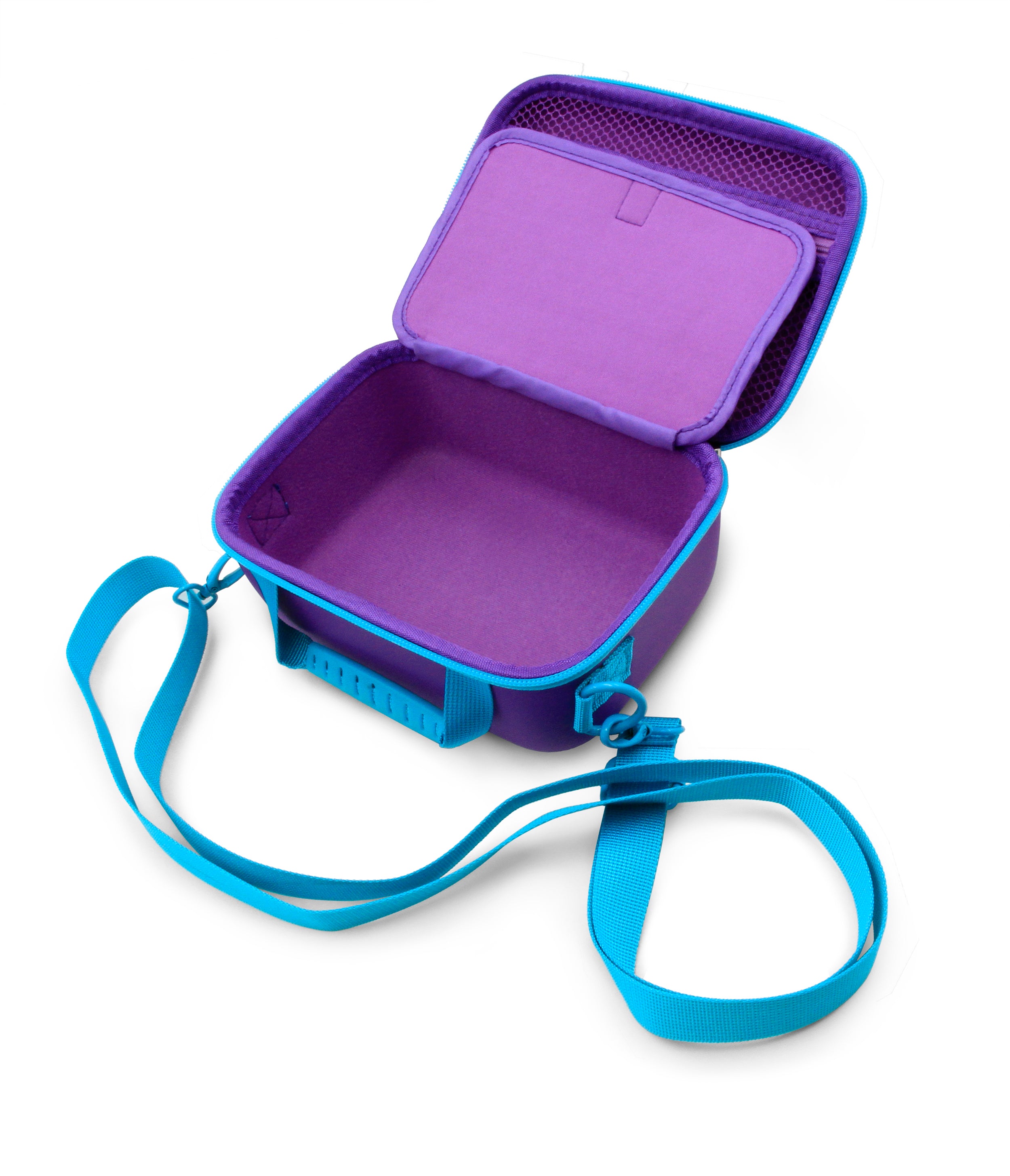 CASEMATIX 8 Hard Shell EVA Travel Case with Shoulder Strap & Padded Divider - Fits 7