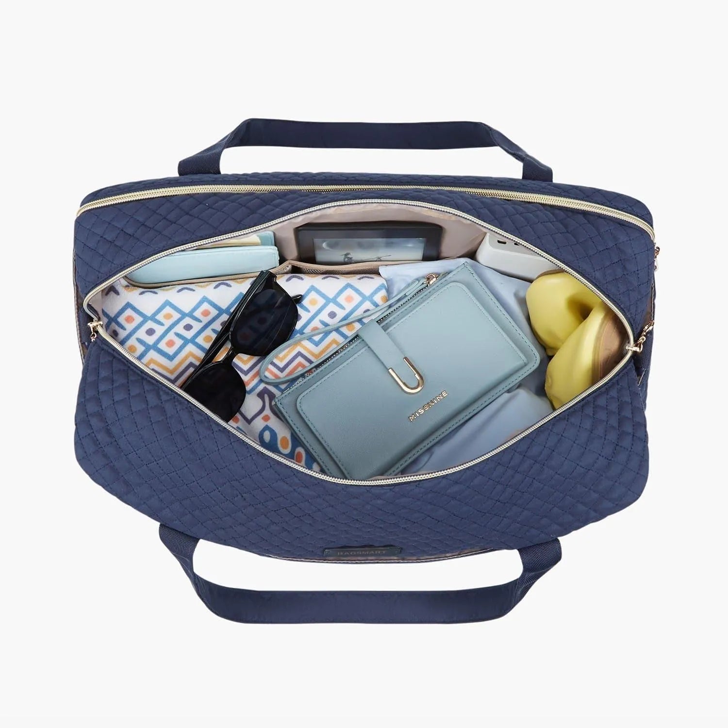 Large Weekender Overnight Bag with Shoe Compartment - Perfect Carry-On Luggage for Travel, Gym & Weekend Getaways