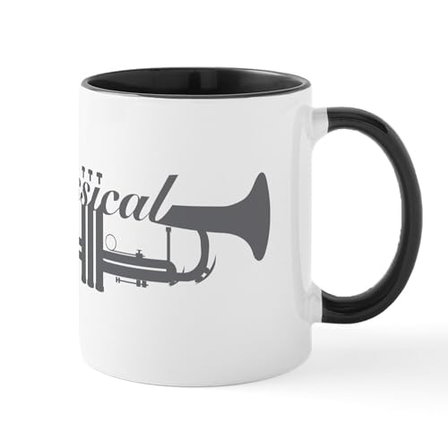 White/Black Inside - Classical Trumpet Mugs