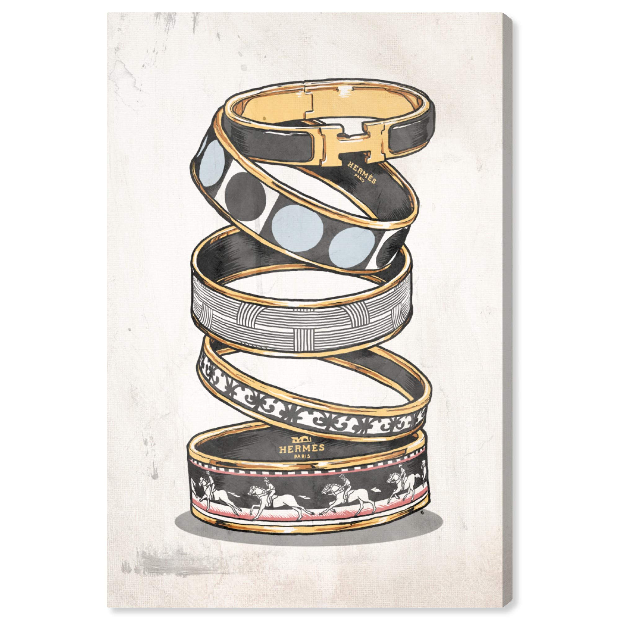Arm Candy Noir Fashion Wall Art Canvas Prints - Elegant Home Decor for Living Room, Bedroom & Office
