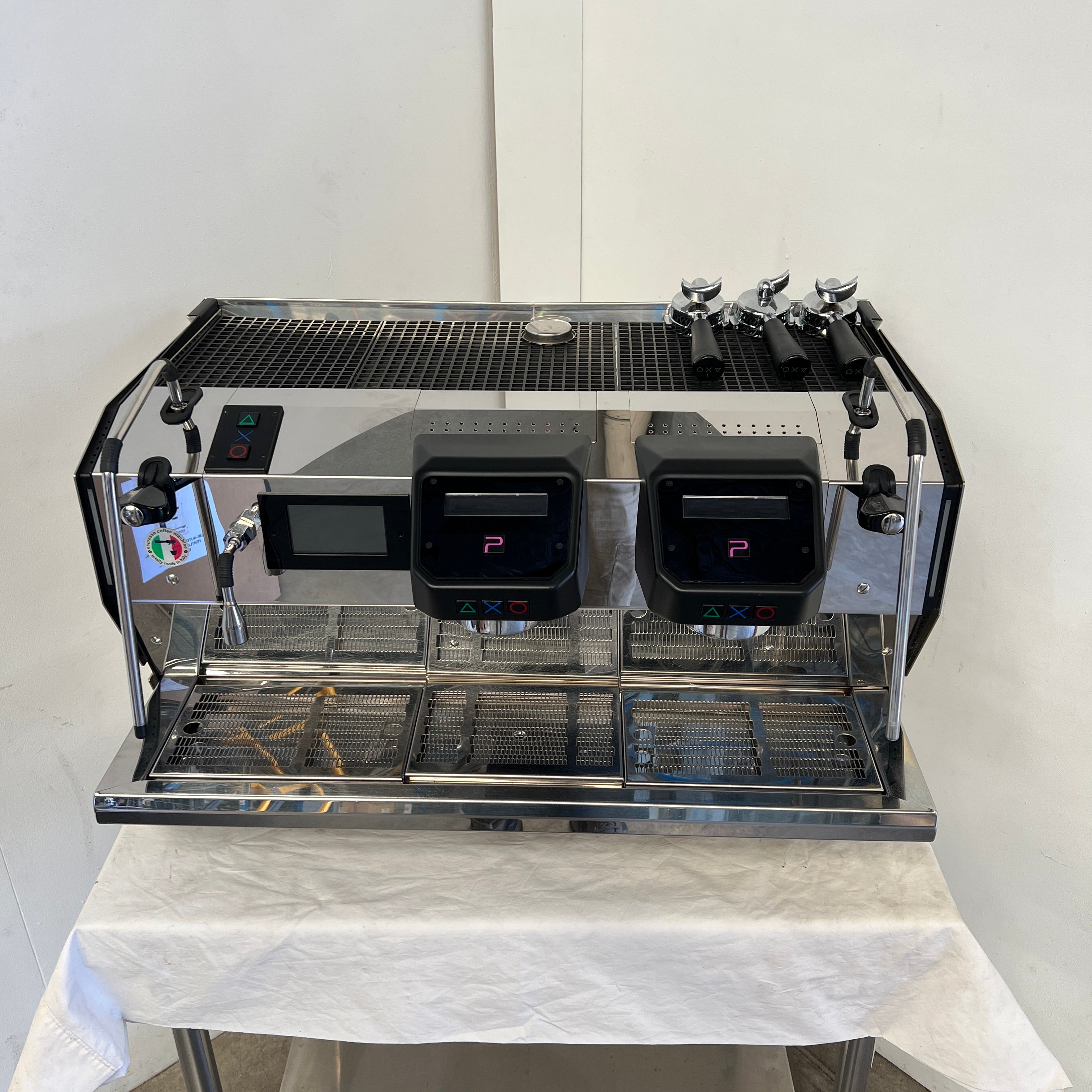 BFC Generation X TCI 2 Group Commercial Espresso Coffee Machine for Cafes & Restaurants - Professional Barista Equipment for High Volume Coffee Shops