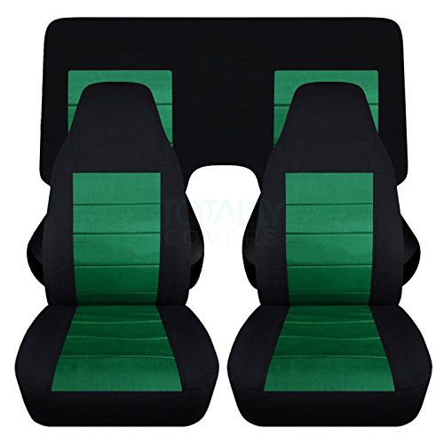 Black and Emerald Green
