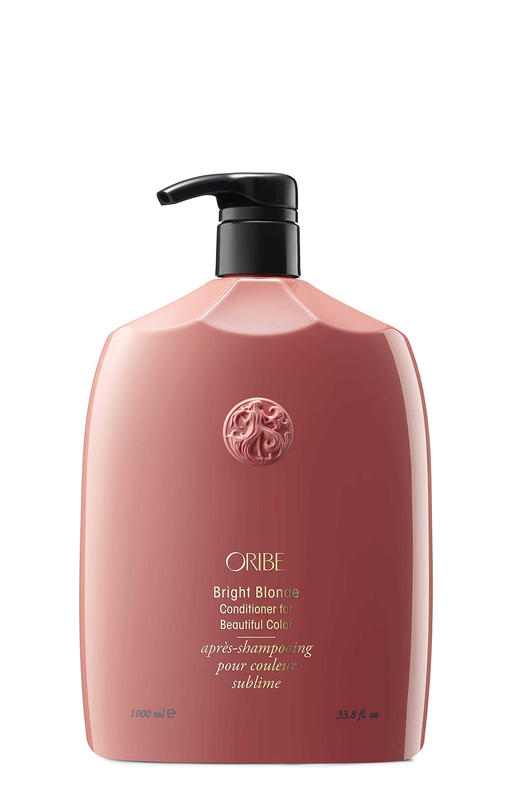 Oribe Bright Blonde Conditioner for Beautiful Color - 33.8 oz | Toning & Hydrating Purple Shampoo for Blonde Hair | Perfect for Salon-Quality Color Care at Home