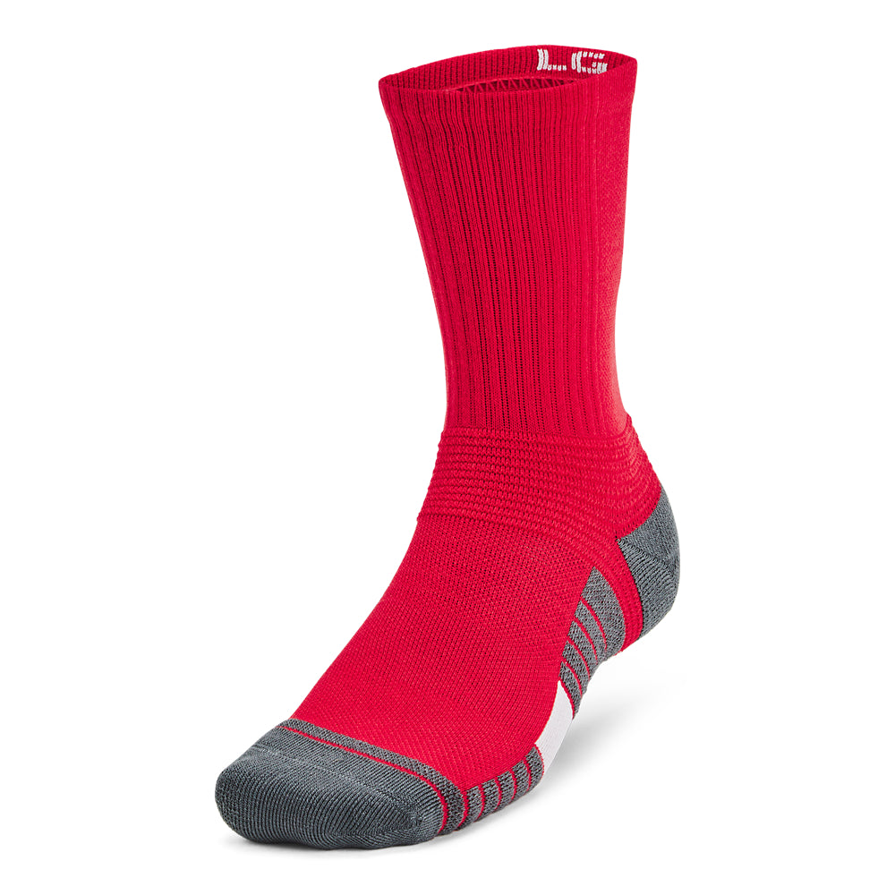 Men's & Women's Under Armour Team Crew Socks - Moisture-Wicking Athletic Socks for Running, Basketball & Workouts