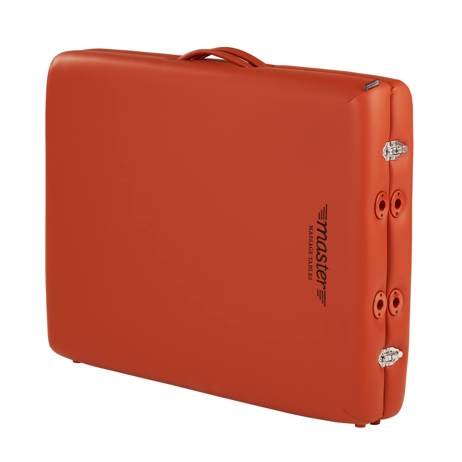 Fairlane Professional Massage Couch - Portable Massage Table with Adjustable Height for Therapists, Spa & Home Use - Durable Orange Vinyl Surface (Great for Massage Therapy, Physical Therapy & Relaxation)