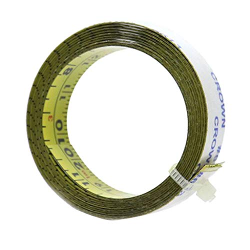 Self-Adhesive Measuring Tape - Left to Right (0-300cm) Metric Ruler with Strong Adhesive Backing - Perfect for DIY Projects, Sewing, Carpentry & Home Improvement - Yellow