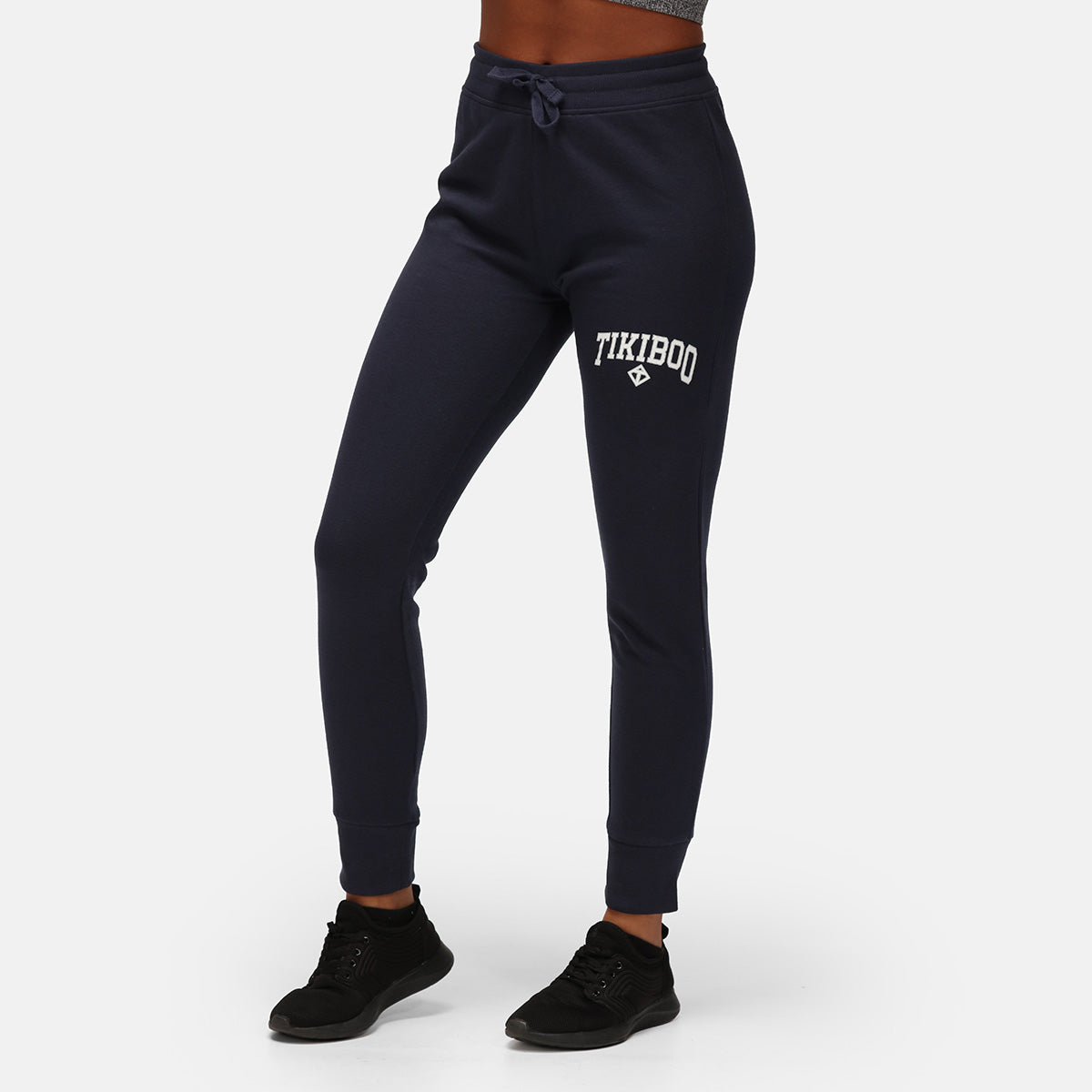 Premium Navy Blue Athleisure Jogger Pants for Women & Men - Comfortable Lounge & Workout Pants for Yoga, Running, Travel & Casual Wear
