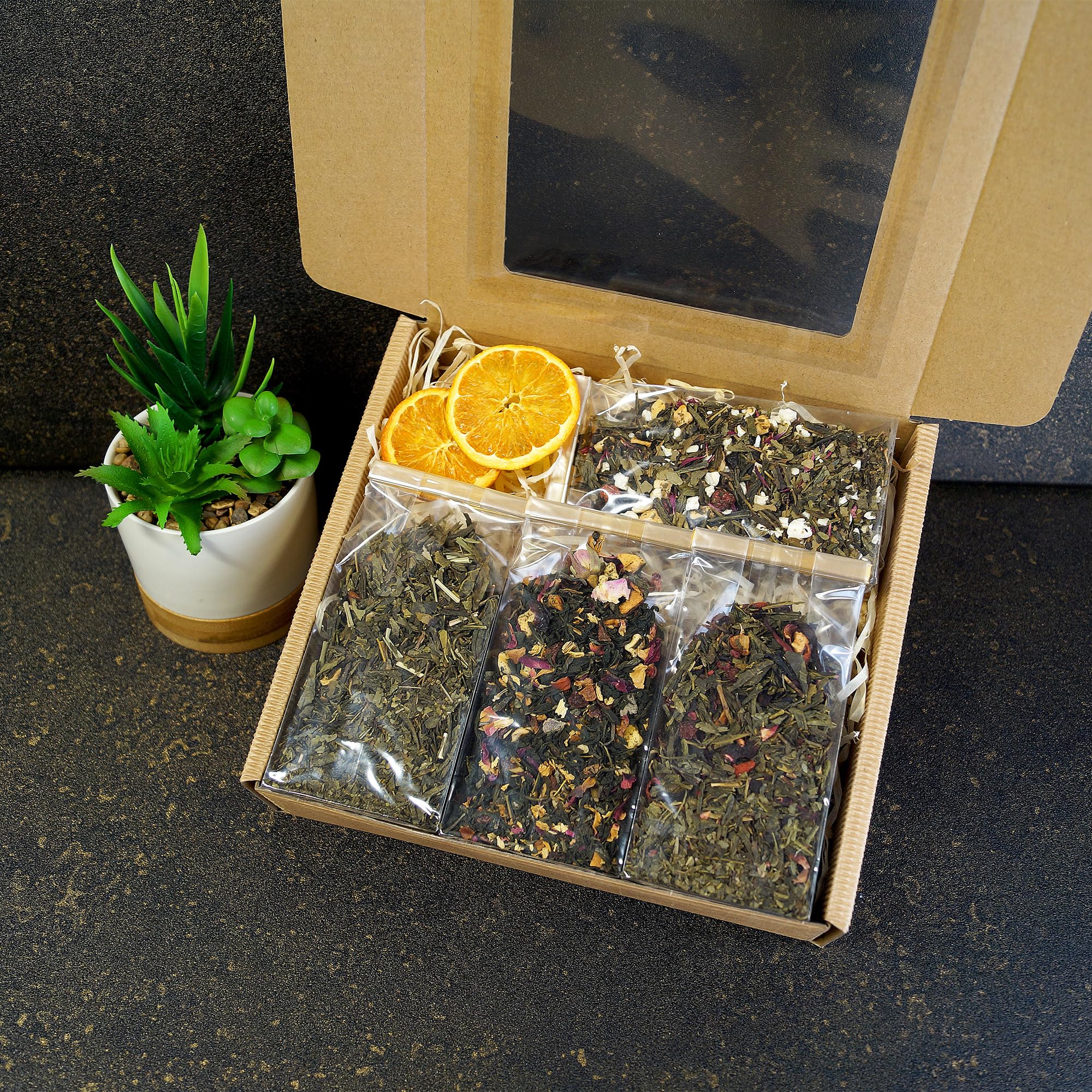 Premium Green Tea Gift Set - UniTea Land 200g Organic Loose Leaf Tea | Perfect for Relaxation, Gifts & Daily Wellness
