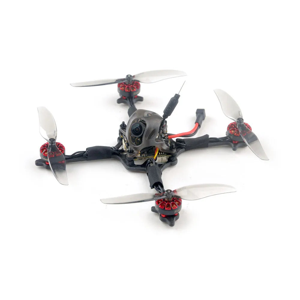 Happymodel Crux3 1S ELRS FPV Drone - Compatible with CaddxFPV Peanut & Insta360 GO2 - Lightweight Toothpick Quadcopter for Racing and Aerial Photography