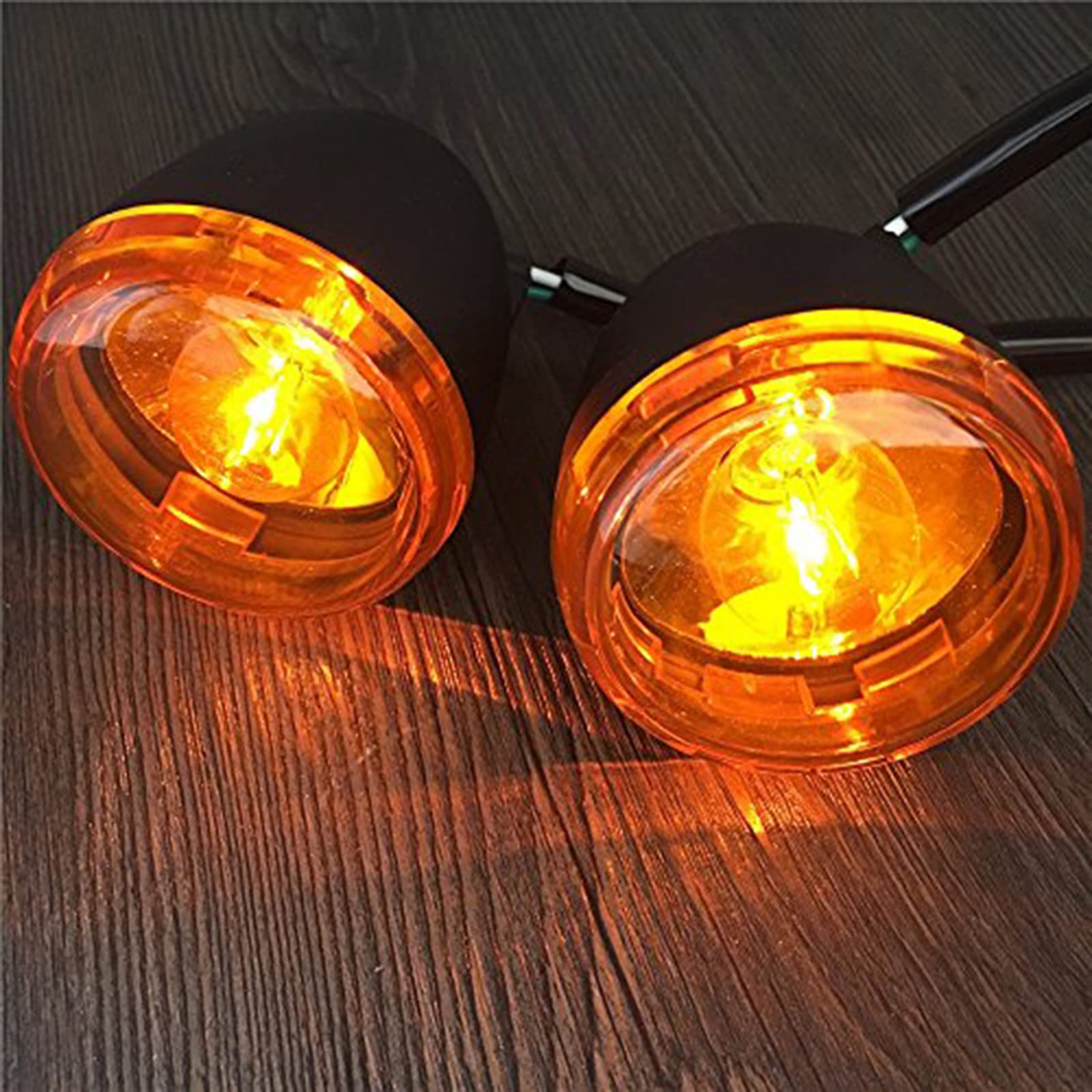 Custom Dynamics Motorcycle Fog Lights & Auxiliary Spotlights for Harley Davidson Touring Models - Gloss Black Brackets for Street Glide FLHX - Enhanced Visibility for Night Riding & Foggy Conditions