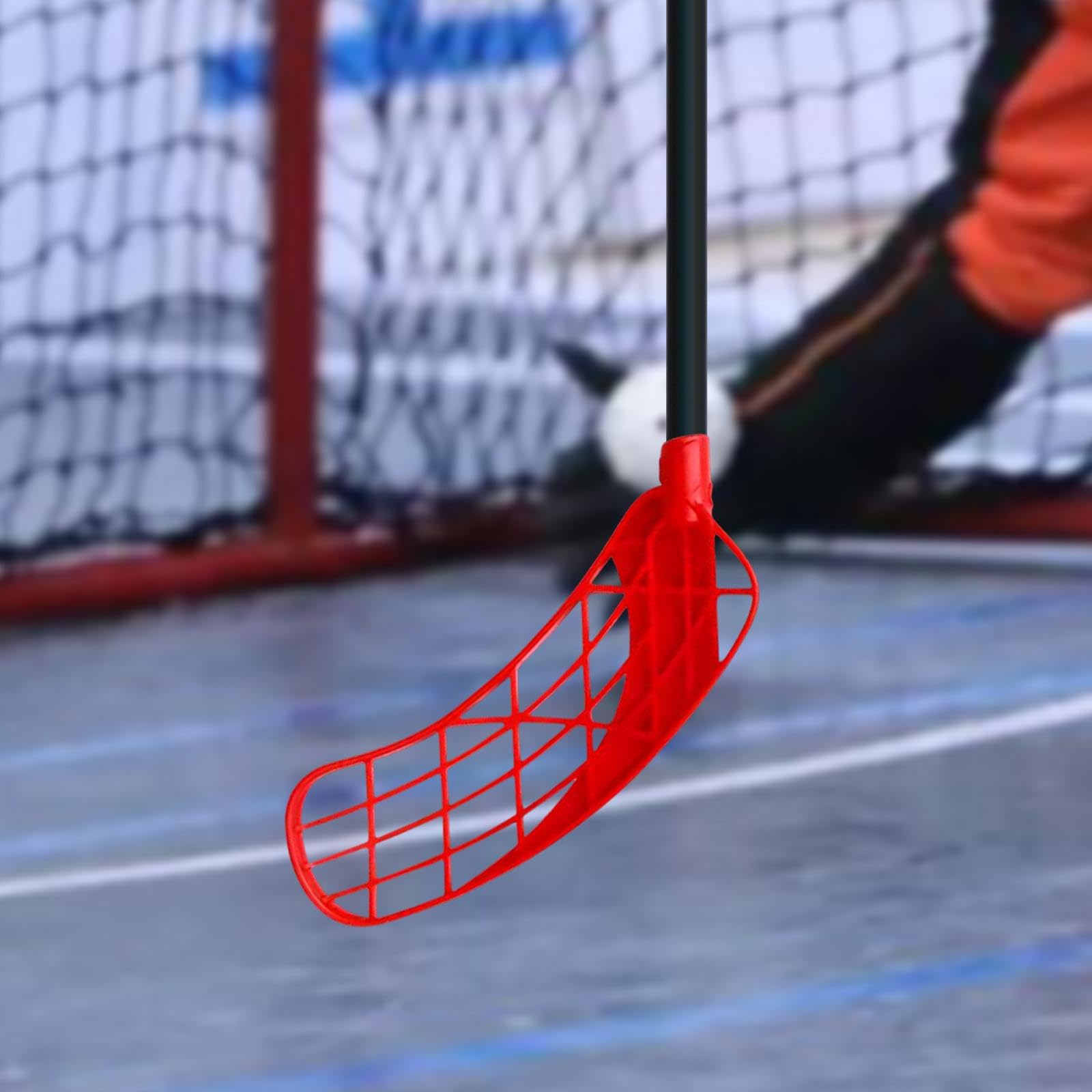 Premium Floorball Blade & Inline Hockey Stick Replacement - Lightweight PE Material for 18mm Shafts | Easy Installation | Perfect for Indoor Floorball & Street Hockey Training