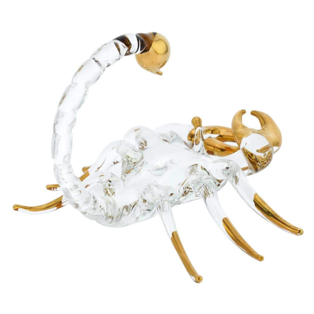 Authentic Murano Glass Scorpio Zodiac Sign from Venice - Handcrafted Italian Art for Home Decor, Gift & Astrology Enthusiasts | Perfect for Birthdays, Anniversaries & Spiritual Spaces