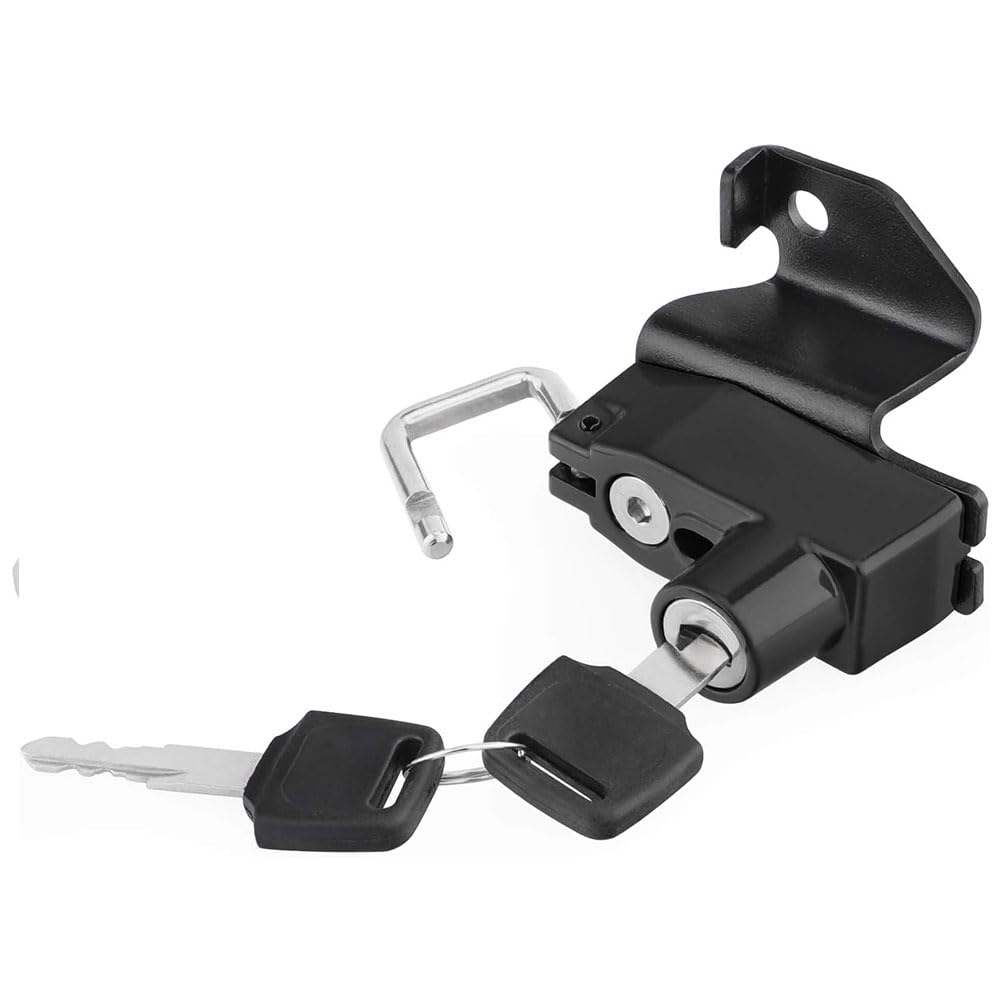 Motorcycle Helmet Lock - Aluminum Mounting Hook for Kawasaki Vulcan S 650 (2015-2021) | Secure Helmet Storage for Parking & Riding Accessories