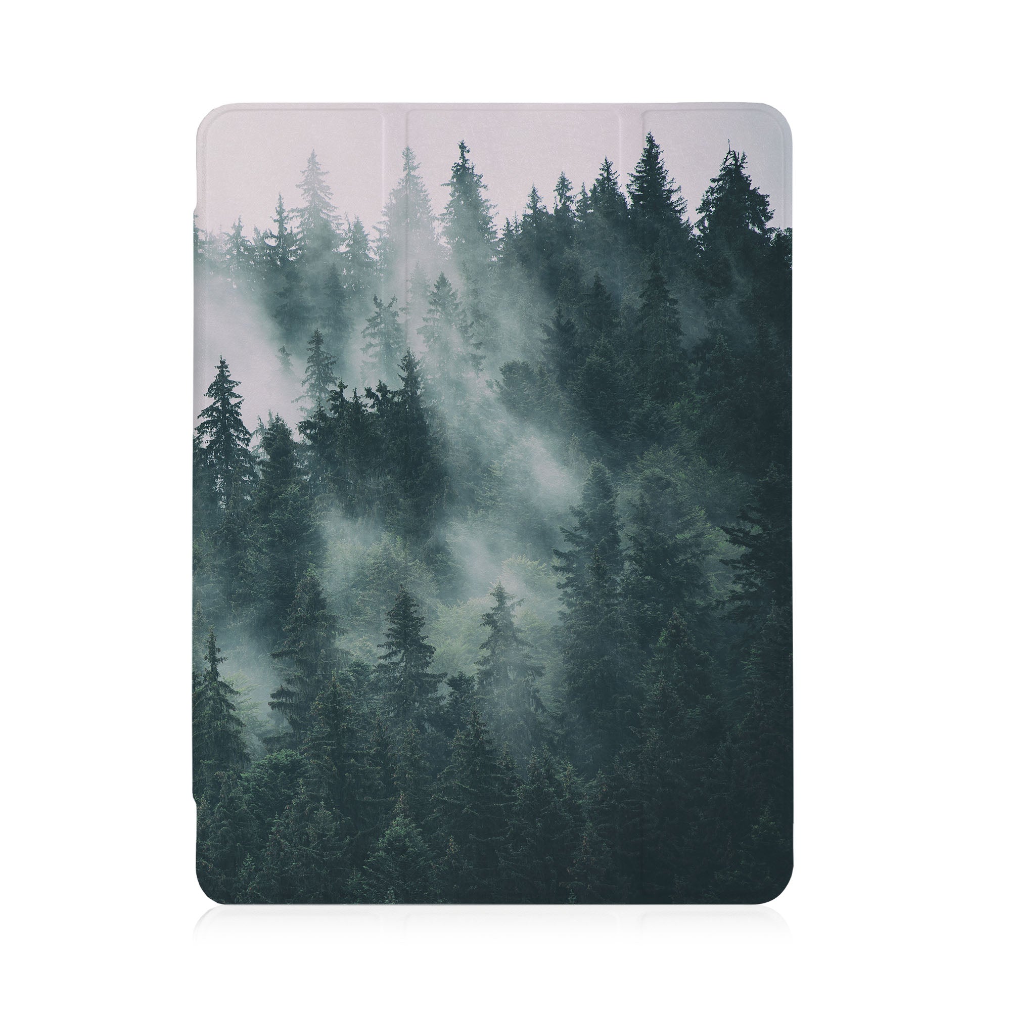Premium iPad See-Through Case with Landscape View - Slim Protective Cover for iPad Air/Pro, Perfect for Work, Travel & Home Use
