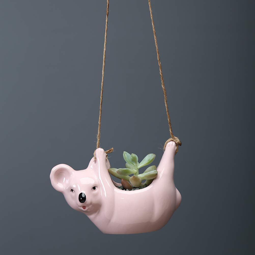 1pc Creative Ceramic Flower Pot for Succulents, Plants & Home Decor - Perfect for Indoor Gardening, Office Desk & Gift Ideas