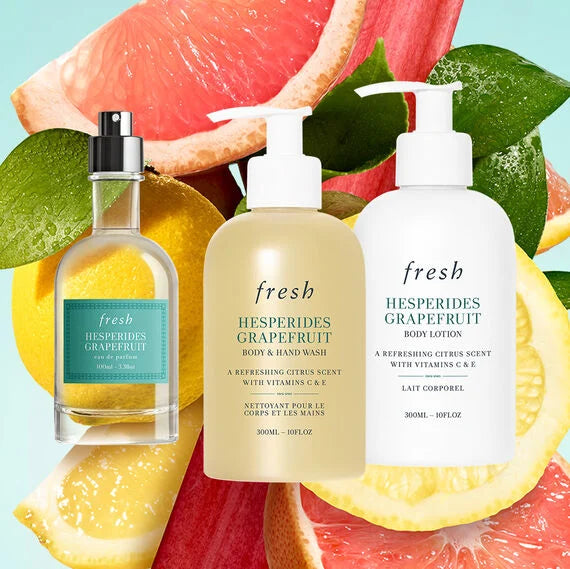 Organic Hesperides Grapefruit Body Lotion - Hydrating & Nourishing Moisturizer for Dry Skin - Perfect for Daily Use & Spa Days