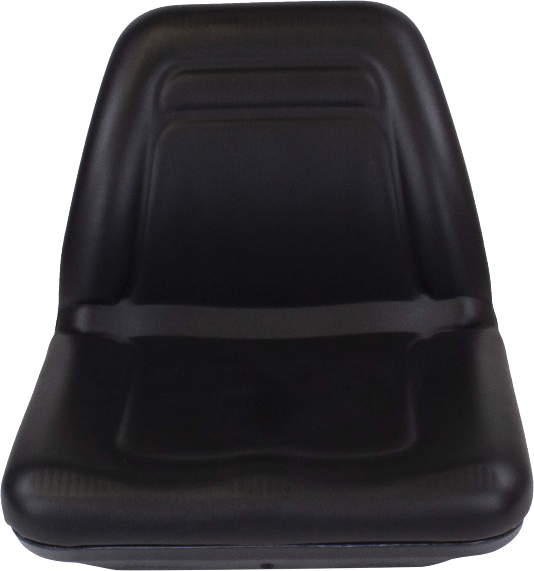 Zbox Tractor Seat #TM555BL - Heavy Duty Mid High Back Black Tractor Seat - Replacement for B1TM555BL, TM555YL, TM555GR, 0278051, 11987, 72-1010 - Perfect for Farm Equipment, Riding Mowers, and Outdoor Machinery