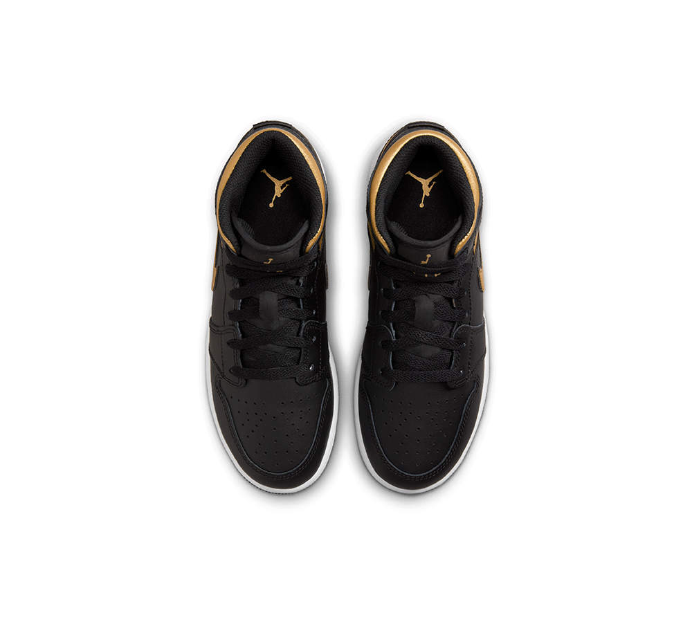 Air Jordan 1 Mid GS Basketball Shoes for Kids - Retro Style Sneakers for School, Sports & Casual Wear