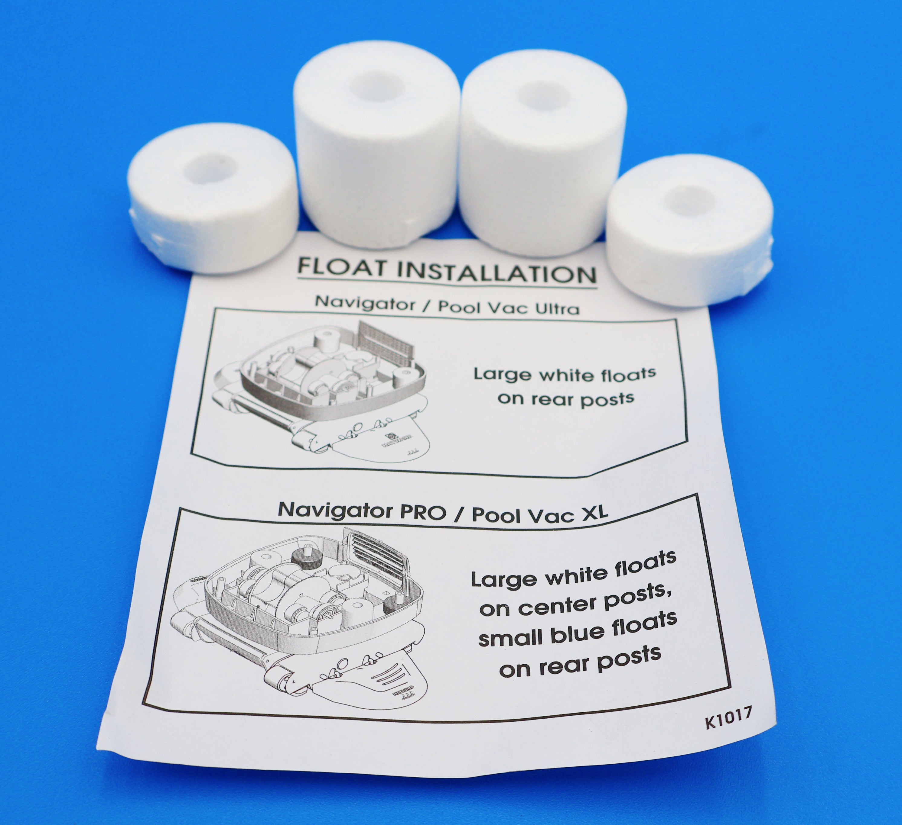 Hayward Float Kit Replacement for PoolVac, PoolVac XL, Navigator V Flex & Navigator Pro AXV054FH - Compatible with Hayward Pool Cleaners for Smooth Pool Maintenance