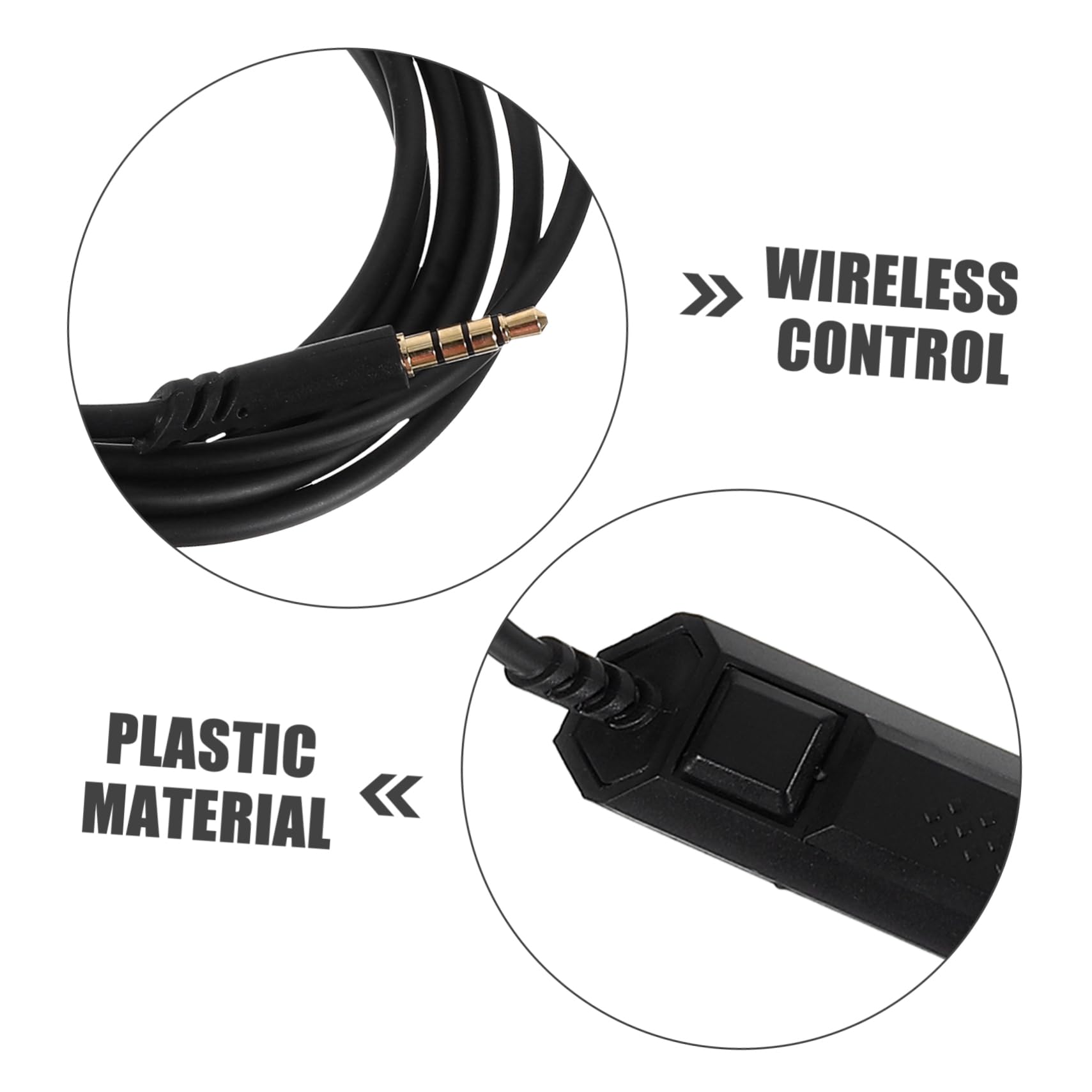 ETHZZLE A10 A40 Gaming Headset Audio Extension Cable with Inline Mute & Volume Control - 2m/6.5ft for PC, PS4, PS5, Xbox - Essential Gaming Accessory for Streaming & Competitive Play