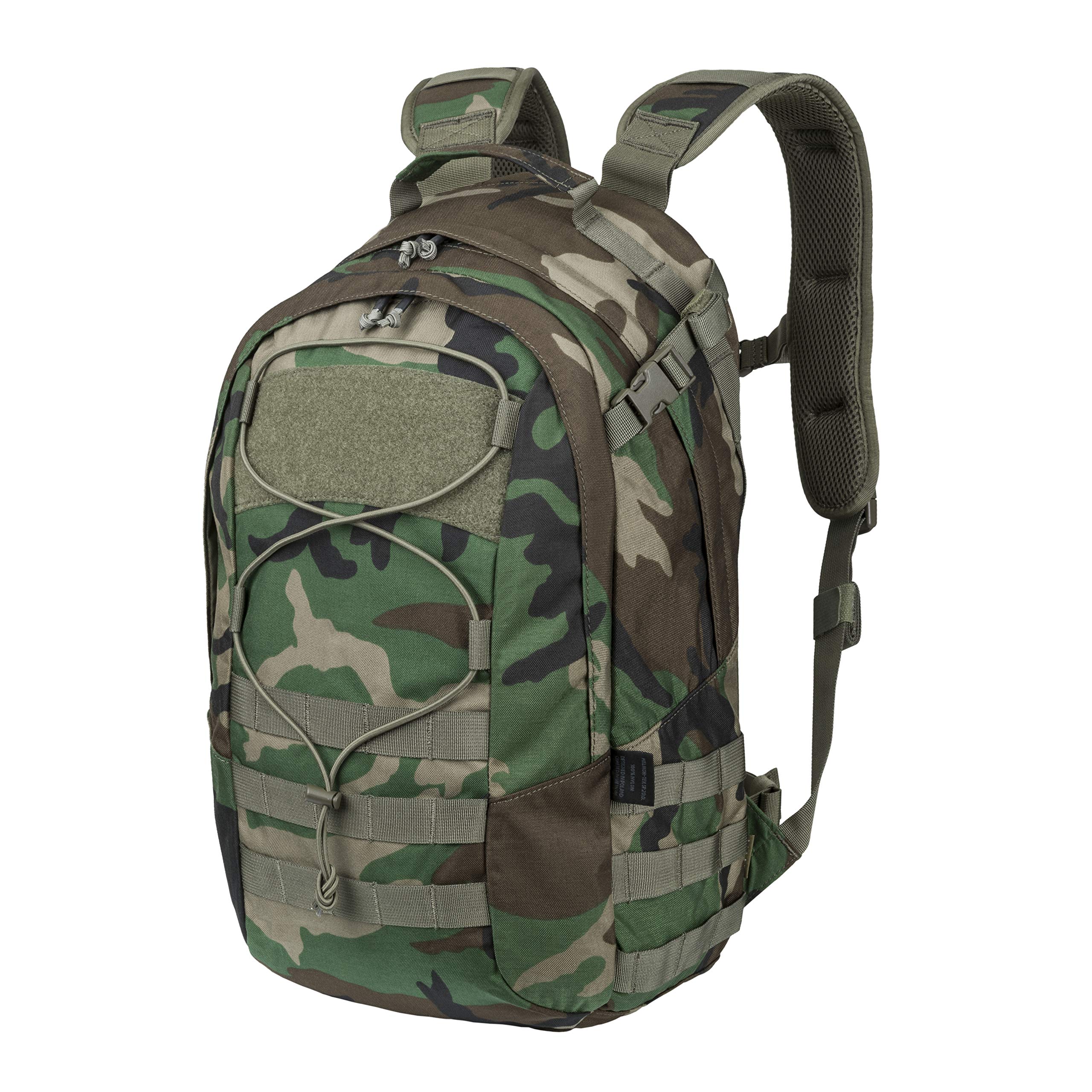 Helikon-Tex EDC Pack Tactical Backpack - US Woodland & Urban Camo - Durable Military Daypack for Hiking, Camping & Outdoor Adventures